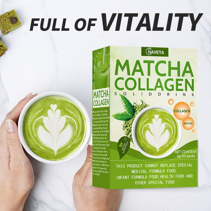 Glutathione Collagen Matcha Powder by DigestWell Co.