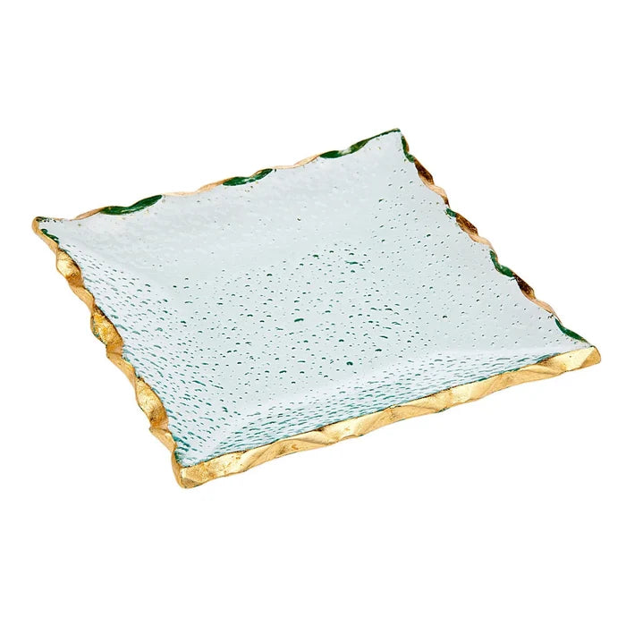 Godinger- Harper Gold Edge Square