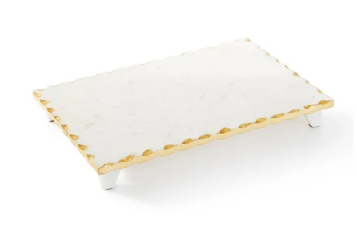 Godinger-Marble Raised Challah Board