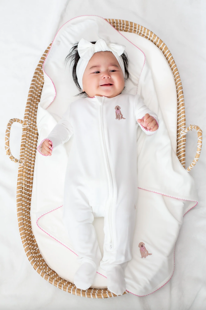 Goosies-Puppy Chic Embroidered Pip Zip