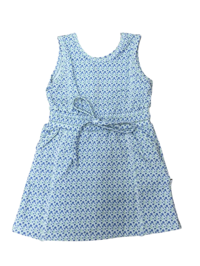 Hamner Hill- Girls Sleeveless Purple Poppy Skort Dress