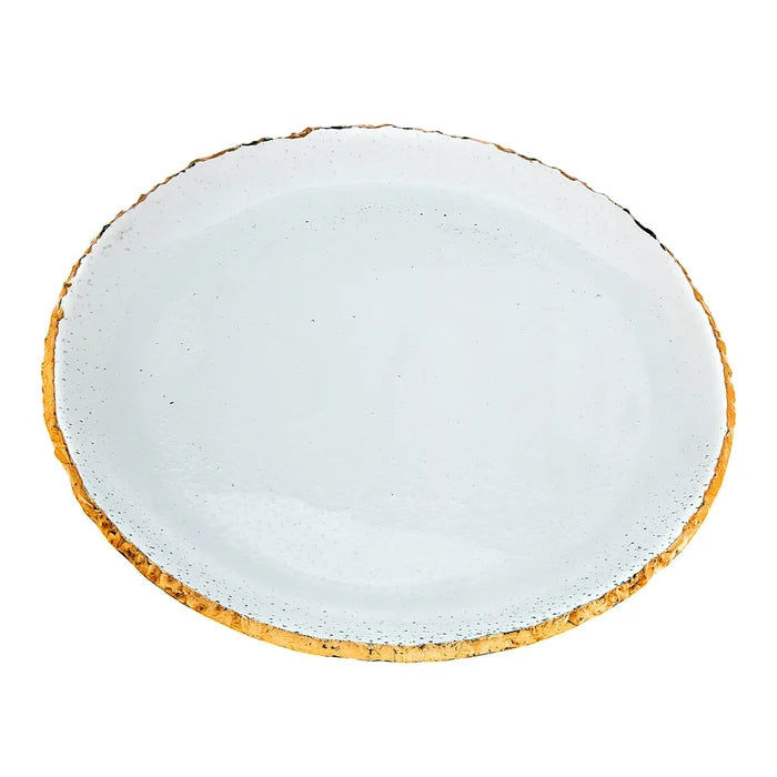 Harper Gold Edge Charger Plate