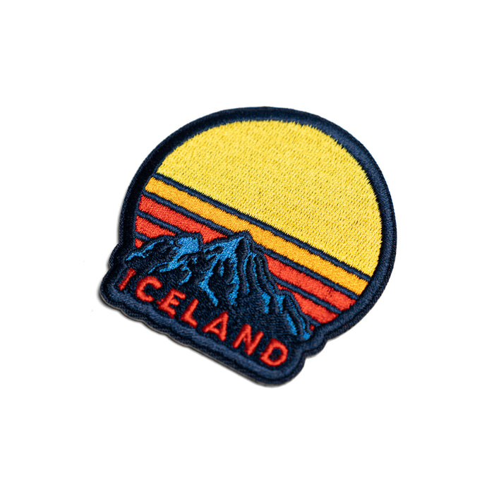 Iceland Sun - Iron on Patch