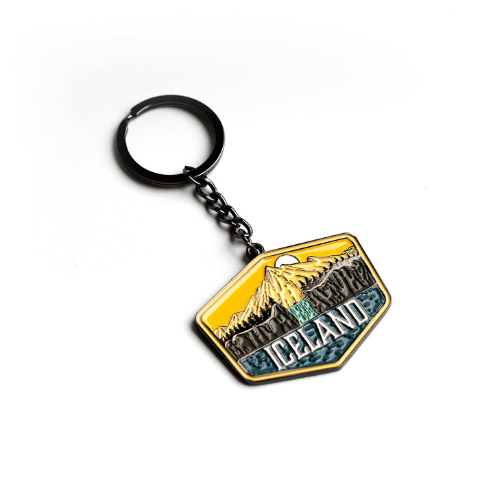 Iceland Waterfall - Keychain