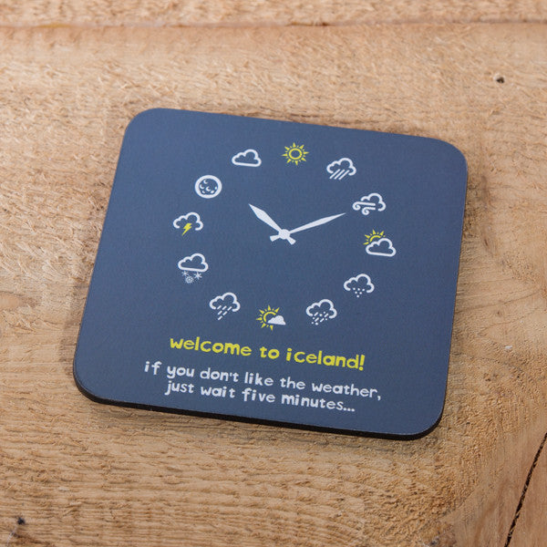 If You Don't Like the Weather - Set of 6 Cork Coasters - Idontspeakicelandic