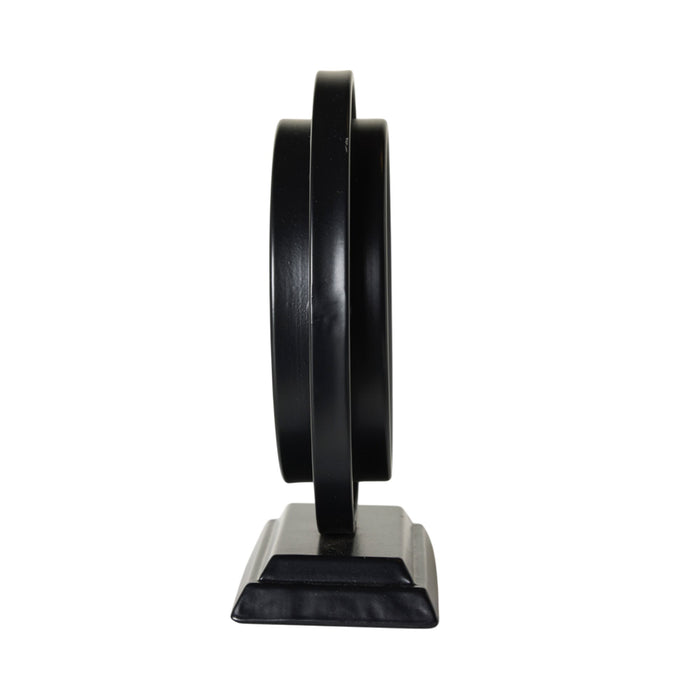 Iron Sphere Mantel Clock 20x8x22.5cm