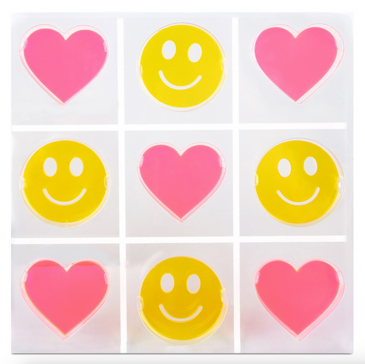 Iscream -Happy Lucite Tic Tac Toe
