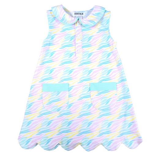 Ishtex-RAINBOW GIRL'S DRESS