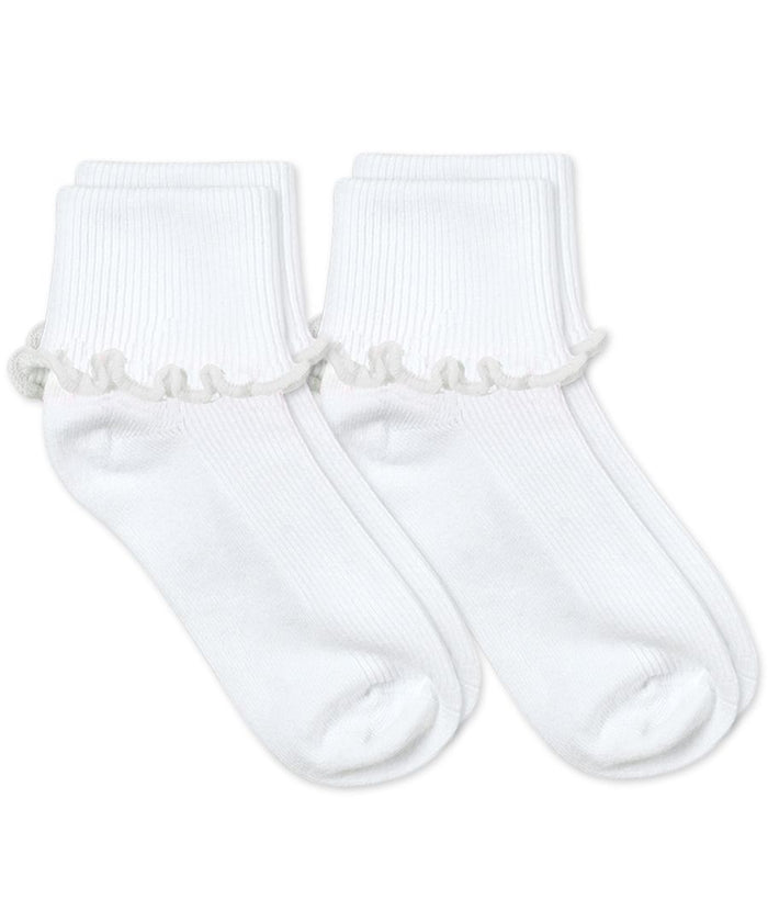 Jeffries Cotton Ripple Edge Socks 2 Pack