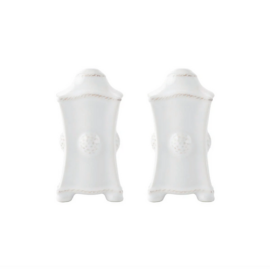 Juliska - Berry & Thread  Salt and Pepper Set/2 - Whitewash