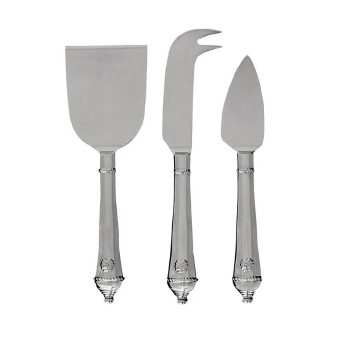 Juliska-Berry & Thread Cheese Knife Assorted Set/3 - Polished