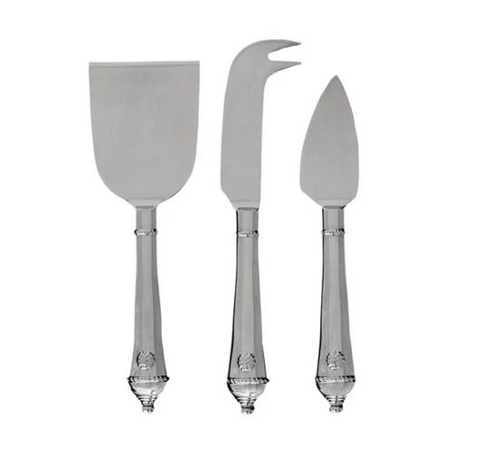 Juliska-Berry & Thread Cheese Knife Assorted Set/3 - Polished