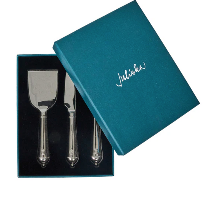 Juliska-Berry & Thread Cheese Knife Assorted Set/3 - Polished