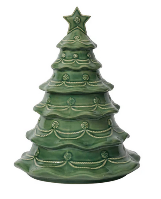 Juliska-Berry & Thread Christmas Tree Cookie Jar