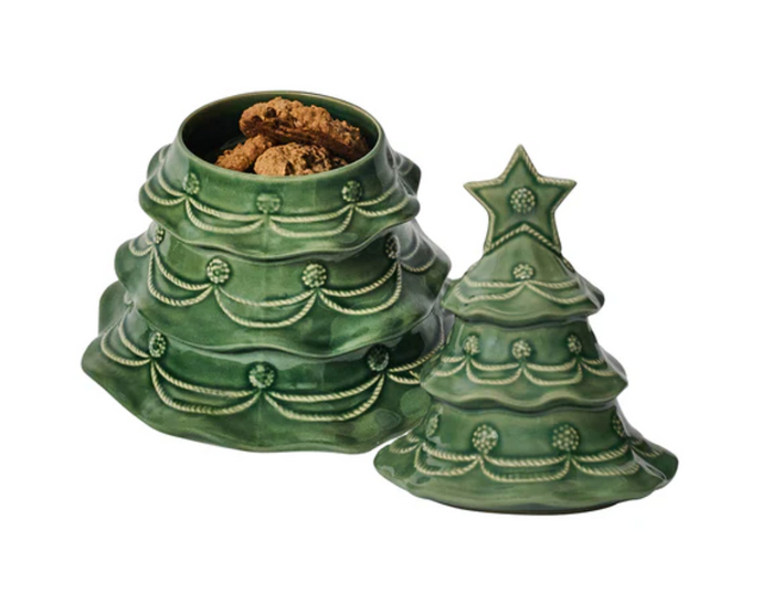 Juliska-Berry & Thread Christmas Tree Cookie Jar