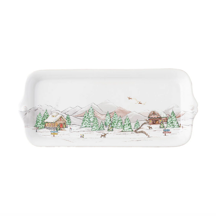 Juliska-Berry & Thread  North Pole 14.5" Hostess Tray