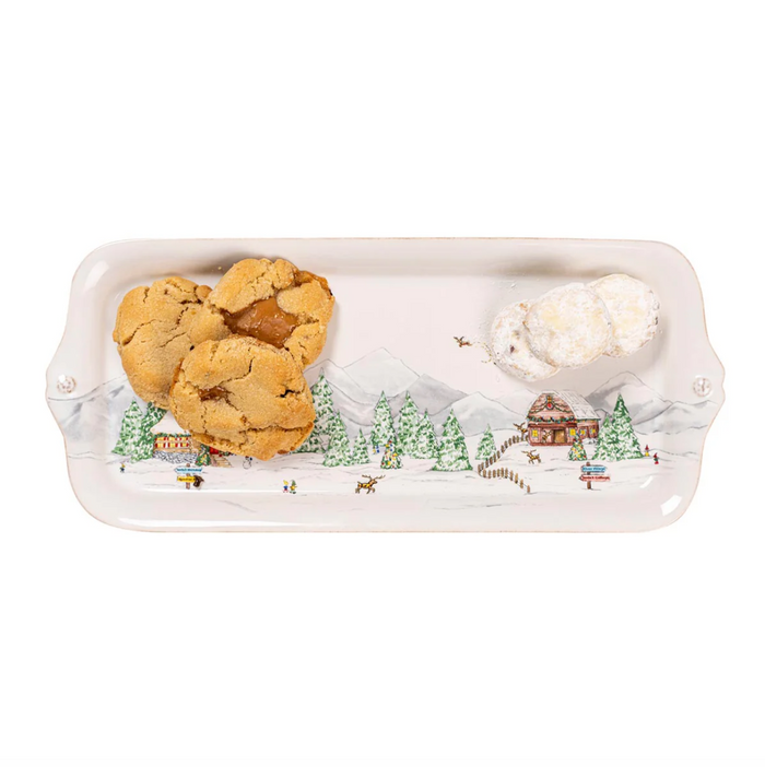 Juliska-Berry & Thread  North Pole 14.5" Hostess Tray