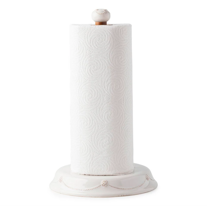 Juliska Berry & Thread  Paper Towel Holder - Whitewash