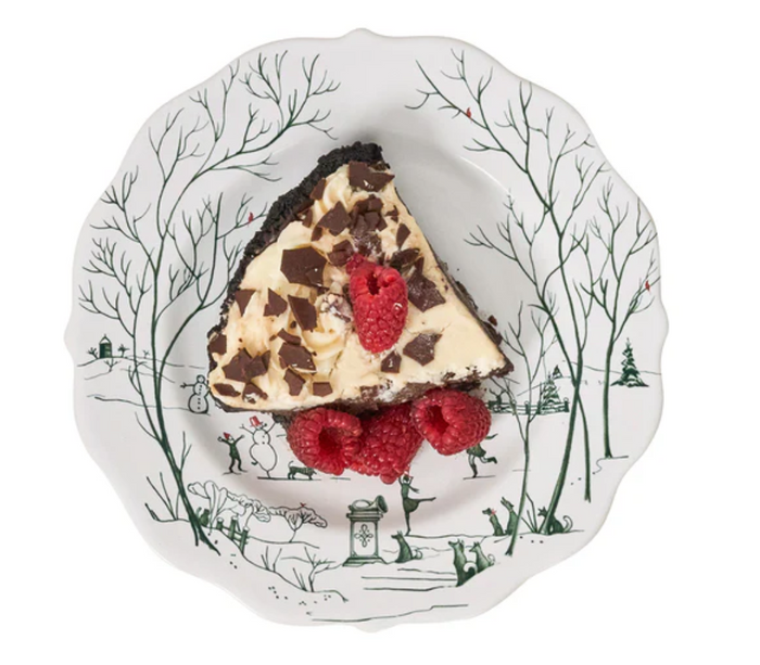 Juliska-Country Estate Winter Frolic Dessert/Salad Plate