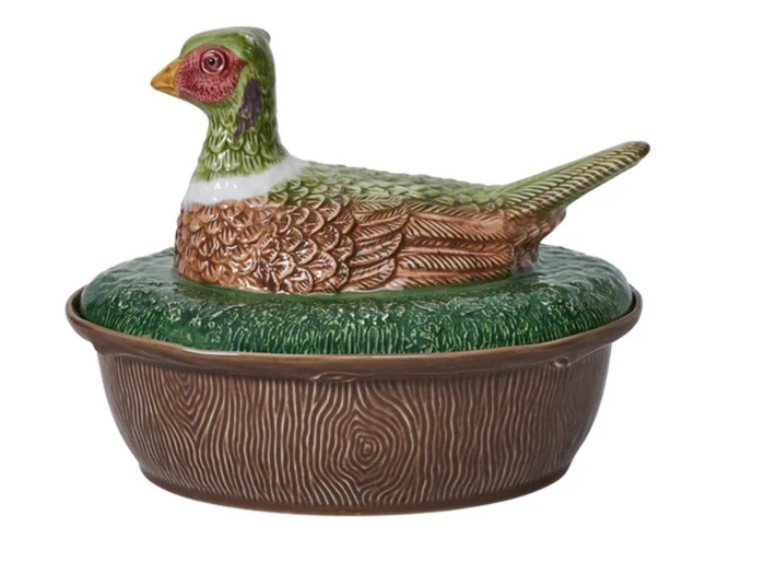 Juliska-Forest Walk Pheasant Baker with Lid