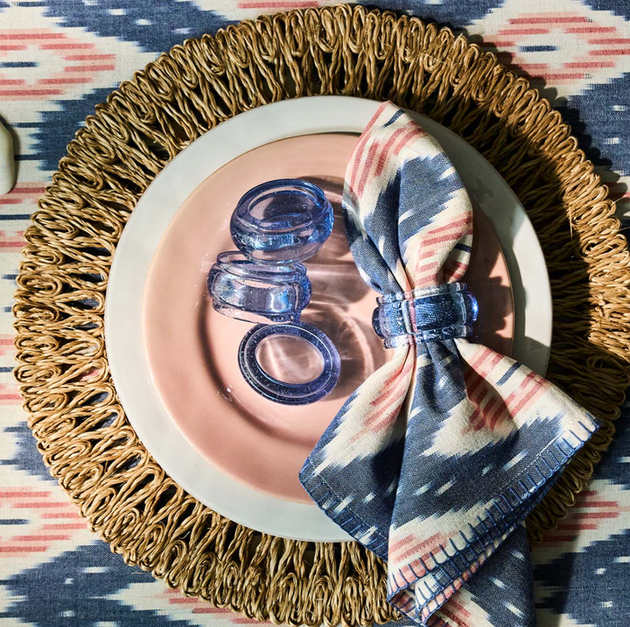 Juliska Provence Napkin Ring- Chambray