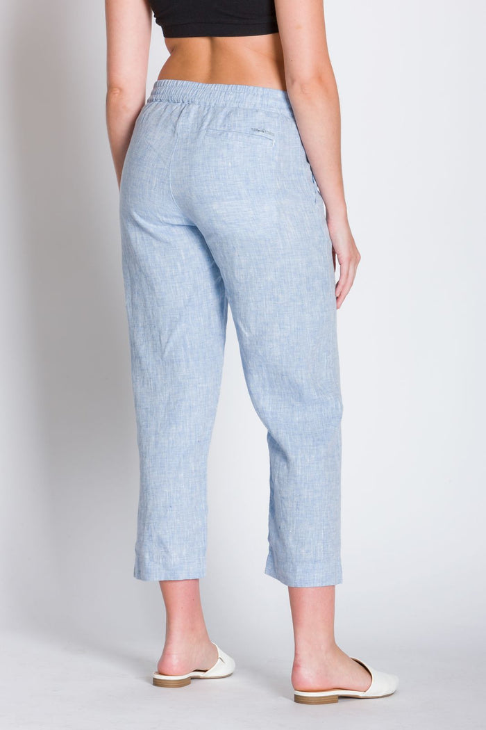 Lana | Women's Linen Capri Pants