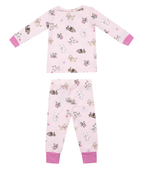 L/S Loungewear Set - Fluffy Puppies