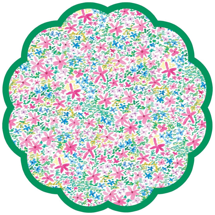 LUCY GRYMES
WHIMSY FLOWER SCALLOPED PAPER PLACEMATS