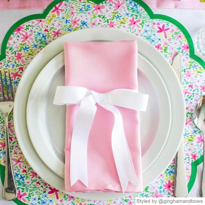 LUCY GRYMES
WHIMSY FLOWER SCALLOPED PAPER PLACEMATS