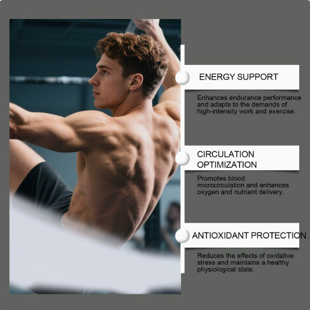 Men's Energy Supplements Coffee Powder by Beauty Night Fashion