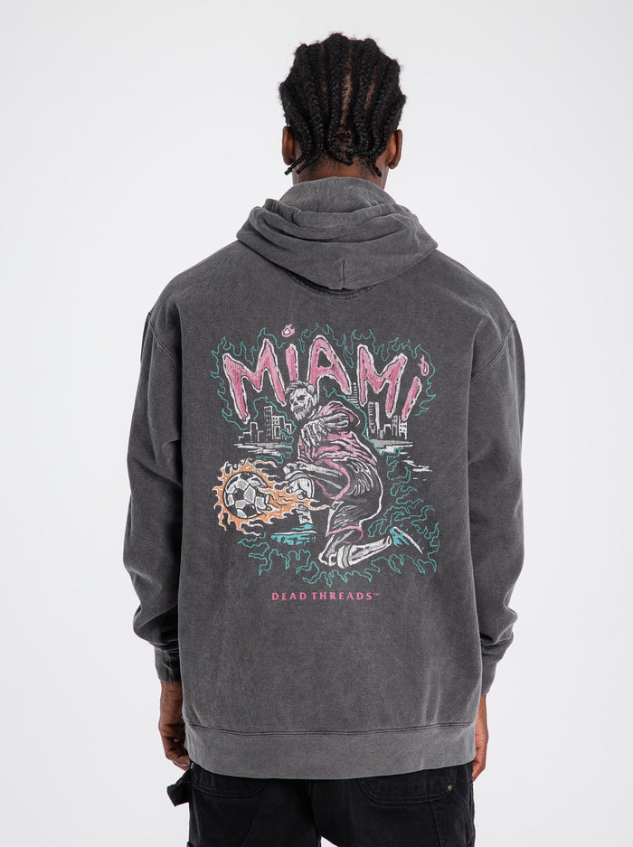 MIAMI FUTBOL - HOODIE – Hoodie – Dead Threads Apparel