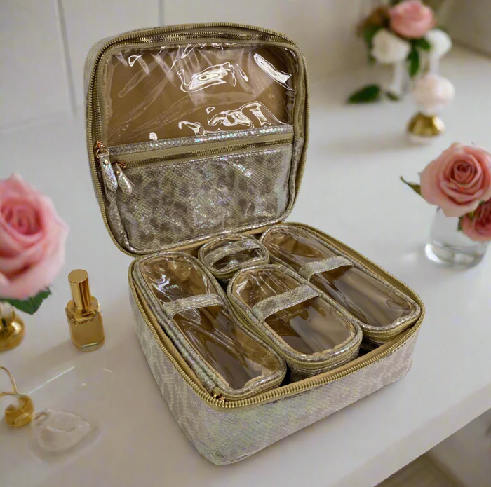 Mini Diva Case- Glimmer Leopard