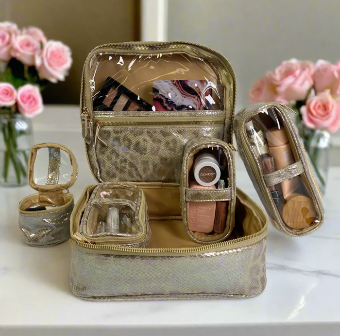 Mini Diva Case- Glimmer Leopard