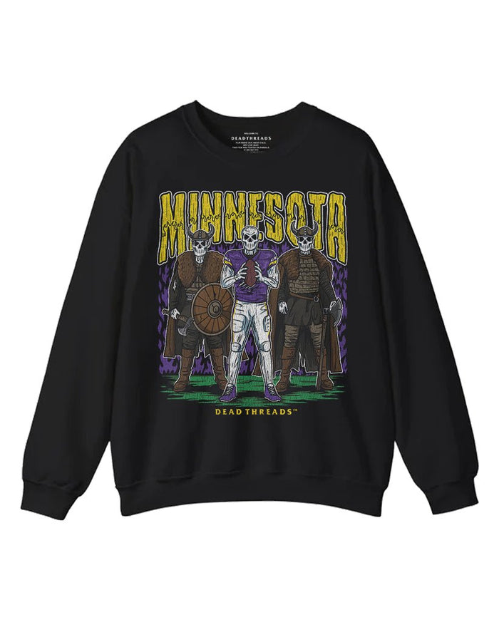 MINNESOTA FOOTBALL v3 CREWNECK SWEATSHIRT – Sweatshirt – Dead Threads Apparel