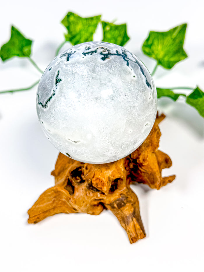 Moss Agate Sphere (54B)