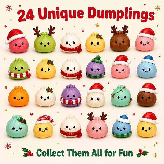 Mystery Dumpling Advent Calendar // SHIPS IN 1-2 WEEKS