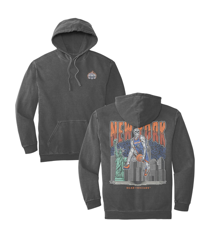 NEW YORK BASKETBALL - HOODIE – Hoodie – Dead Threads Apparel