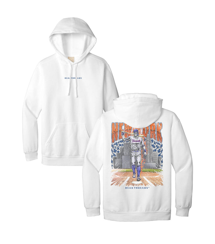 NEW YORK “QUEENS” BASEBALL - “DT ESSENTIAL" HOODIE – Hoodie – Dead Threads Apparel