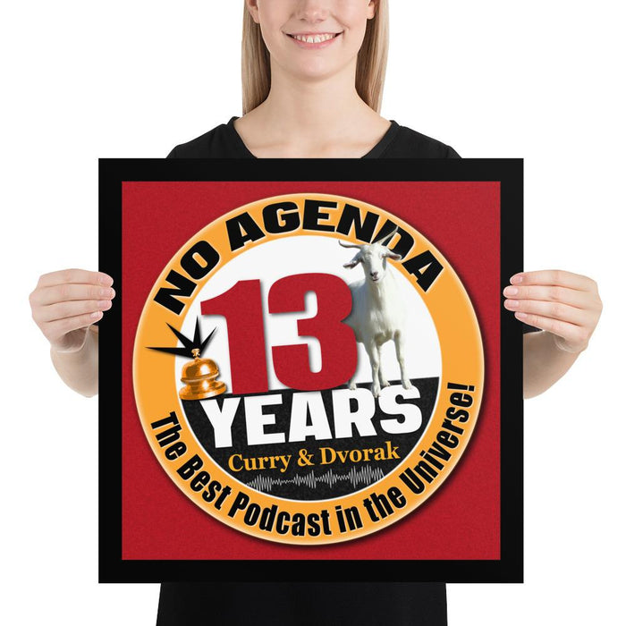 NO AGENDA 1289 - cover art poster print