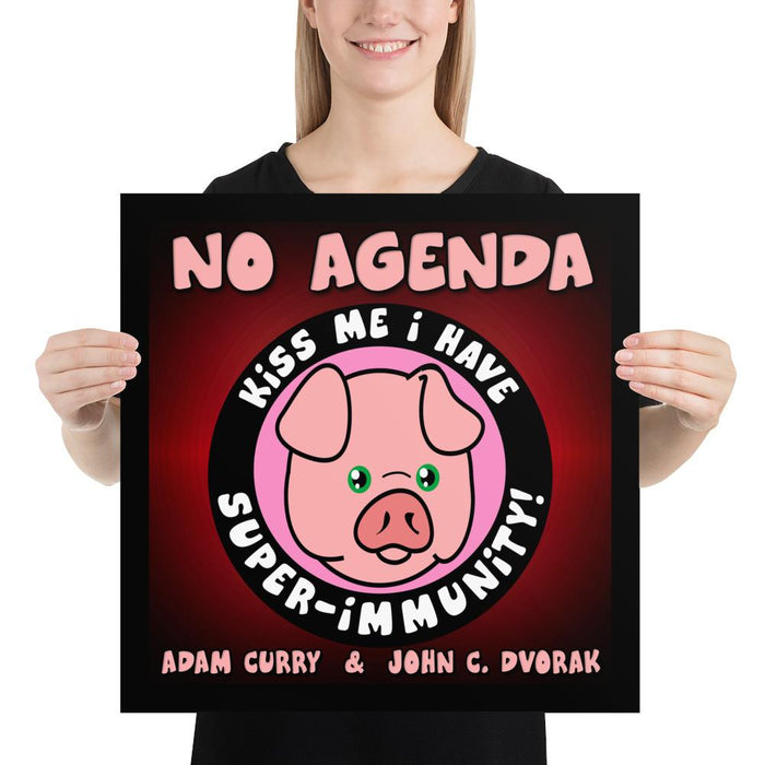 NO AGENDA 1346 - cover art poster print