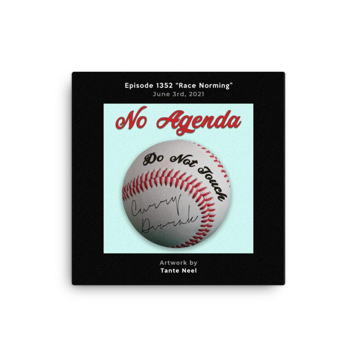 NO AGENDA 1352 - customizable canvas cover art