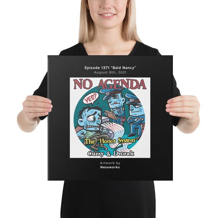 NO AGENDA 1371 - customizable canvas cover art