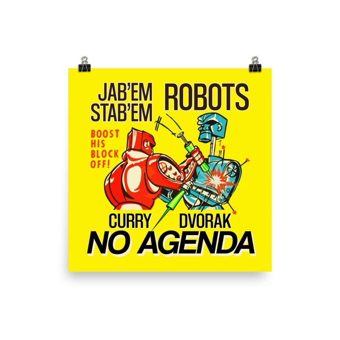 NO AGENDA 1392 - cover art poster print