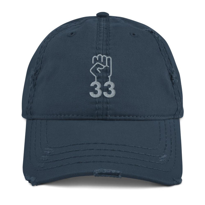 NO AGENDA 33 - distressed hat