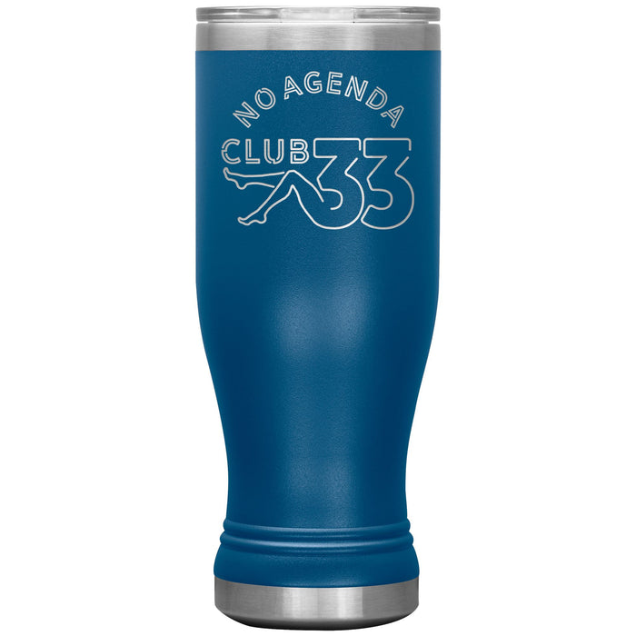NO AGENDA CLUB 33 - 20 oz boho tumbler