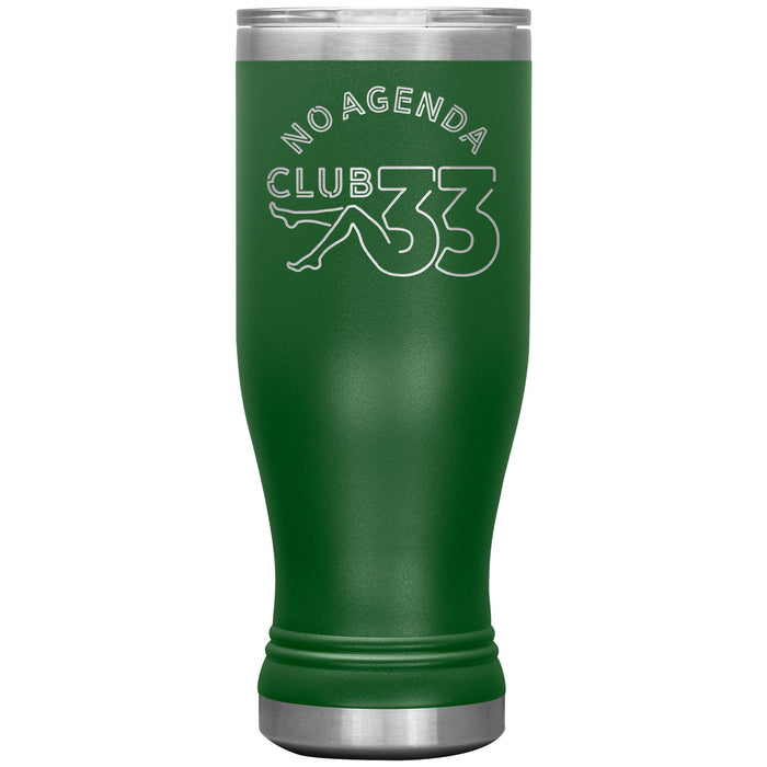 NO AGENDA CLUB 33 - 20 oz boho tumbler