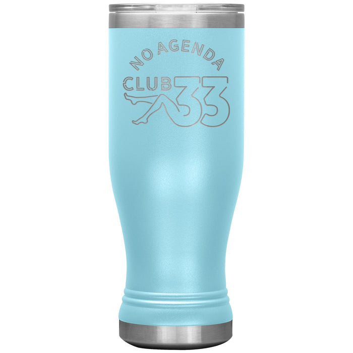 NO AGENDA CLUB 33 - 20 oz boho tumbler