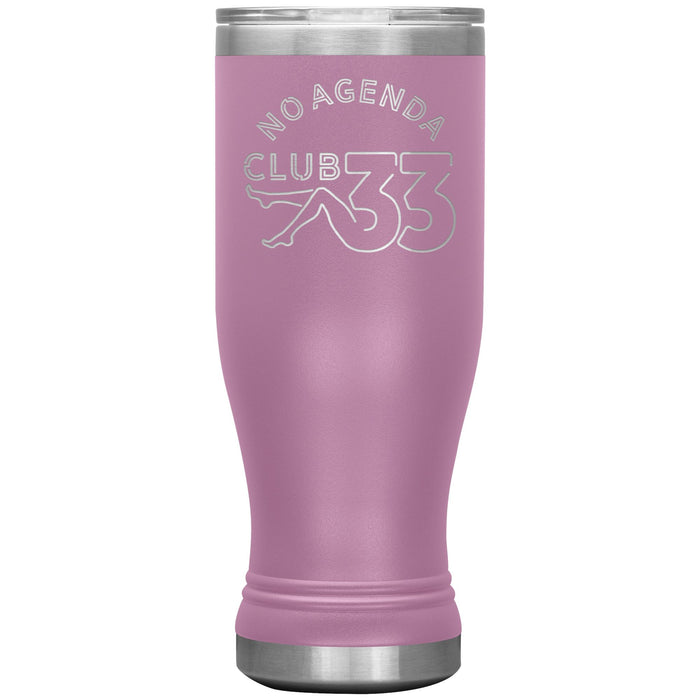 NO AGENDA CLUB 33 - 20 oz boho tumbler