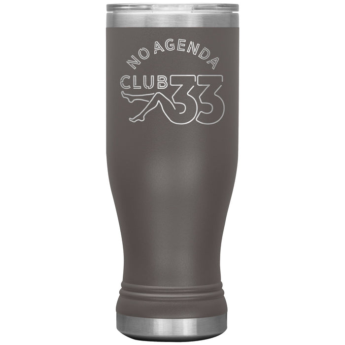 NO AGENDA CLUB 33 - 20 oz boho tumbler