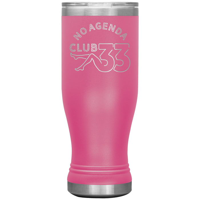 NO AGENDA CLUB 33 - 20 oz boho tumbler